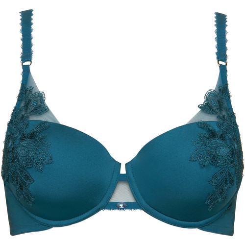 Sous-vêtements Femme Corbeilles & balconnets Lisca Soutien-gorge préformé Peony Bleu