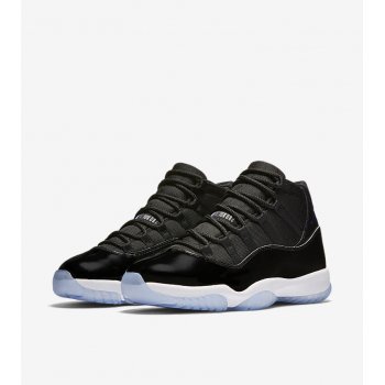 Chaussures Baskets montantes Nike Air Jordan XI Space Jam Black/Dark Concord-White