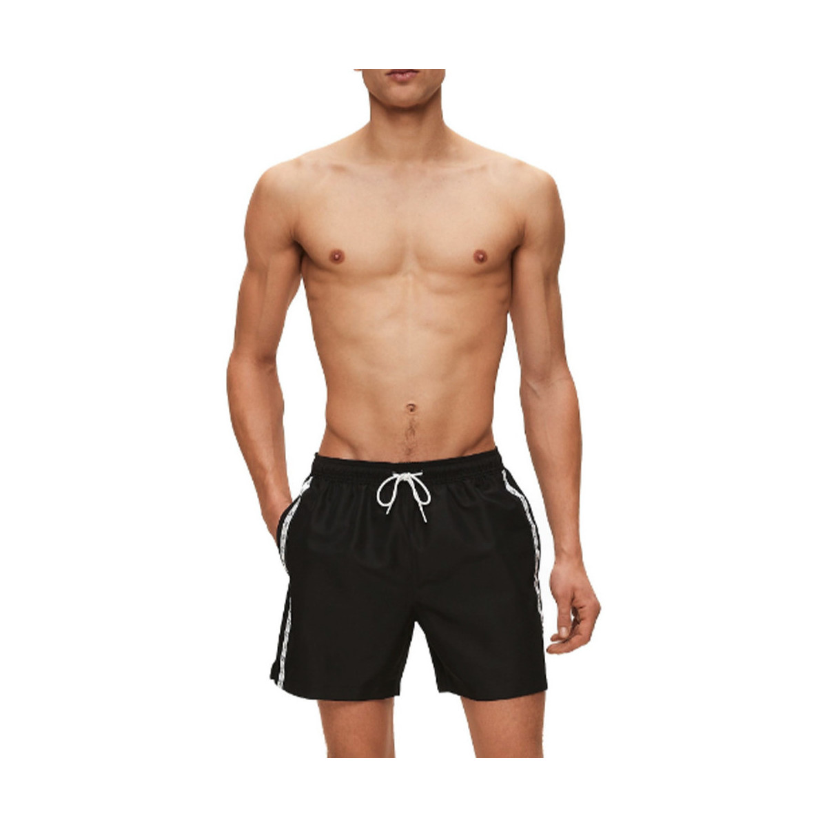 Vêtements Homme Maillots / Shorts de bain Calvin Klein Jeans Side white logo Noir