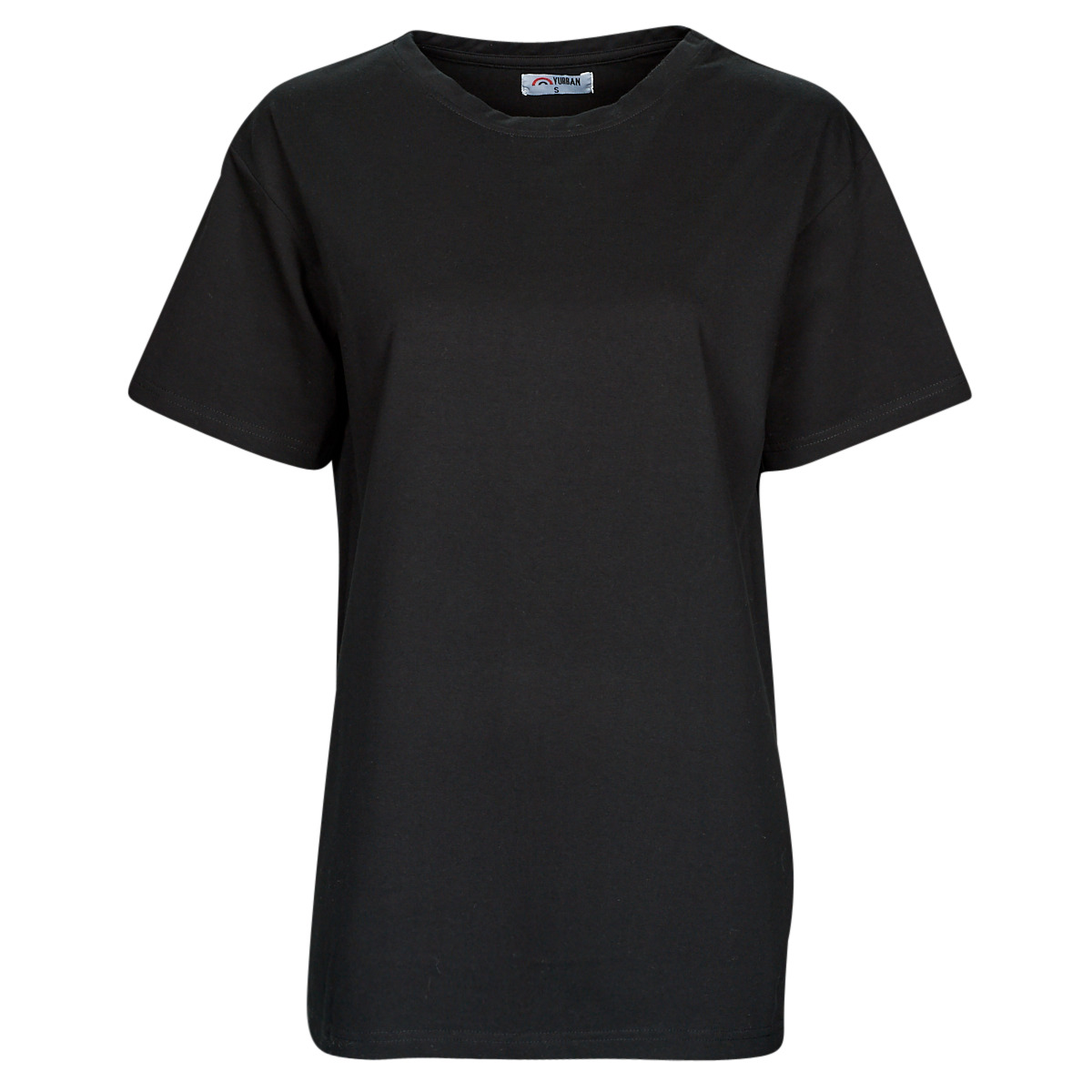 Vêtements Femme T-shirts for manches courtes Yurban OKIME Noir