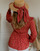 Vêtements Femme Tops / Blouses Céleste ROSSIGNOL Rouge / Multicolore