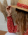 Vêtements Femme Tops / Blouses Céleste ROSSIGNOL Rouge / Multicolore