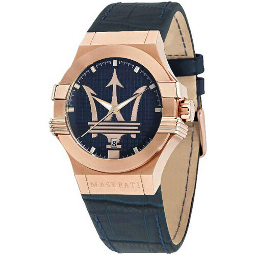 Montres & Bijoux Homme Montres Analogiques Maserati Rose is in the air, 10ATM Doré
