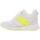Chaussures Femme Baskets basses Guess Basket rejy  ref_48267 Blanc jaune Blanc