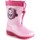 Chaussures Enfant Baskets mode Easy Shoes LOP9418-06 Rose