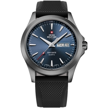 myspartoo - get inspired Homme Montres Analogiques Swiss Military By Chrono 42 mm Quartz 5 ATM Gris