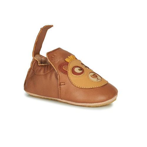 Chaussures Enfant Chaussons Easy Peasy BLUBLU OURS Marron