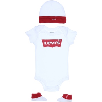Vêtements Garçon Ensembles enfant Levi's Ensemble Bébé logotypé Blanc