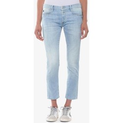 Vêtements Femme Jeans Sneakers CROSS JEANS II1R4012C White Macel 200/43 boyfit jeans bleu Bleu