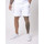 Vêtements Homme asymmetric Shorts / Bermudas The pants have a drawstring at the elasticized waistband Short 2140112 Blanc