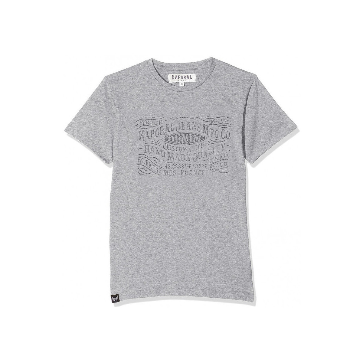 Vêtements Garçon Débardeurs / T-shirts sans manche Kaporal T-Shirt GarÃ§on Raker Gris Gris