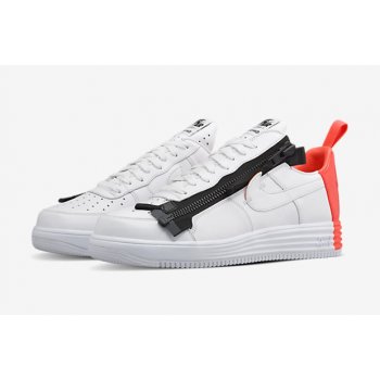 Chaussures Baskets basses Nike Air Force 1 Lunar x Acronym Crimson White/Bright Crimson-Black