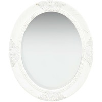 La mode responsable Miroirs VidaXL miroir mural 50 x 60 cm Blanc