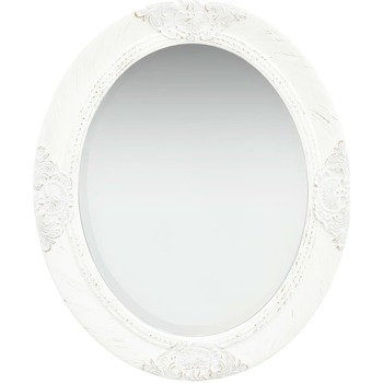 Maison & Déco Miroirs VidaXL miroir mural 50 x 60 cm Blanc