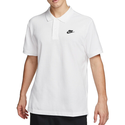 Vêtements Homme Polos manches courtes Nike slide CJ4456-100 Blanc