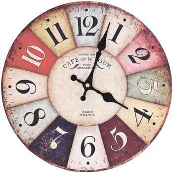 Maison & Déco Horloges VidaXL horloge murale 30 cm Multicolore