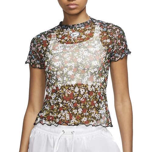 Vêtements Femme T-shirts manches courtes Nike CZ1443-895 Multicolore