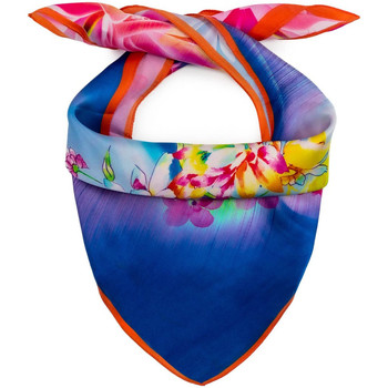 Accessoires textile Femme Echarpes / Etoles / Foulards Allée Du Foulard Carré de soie Piccolo CoFlor Multicolore
