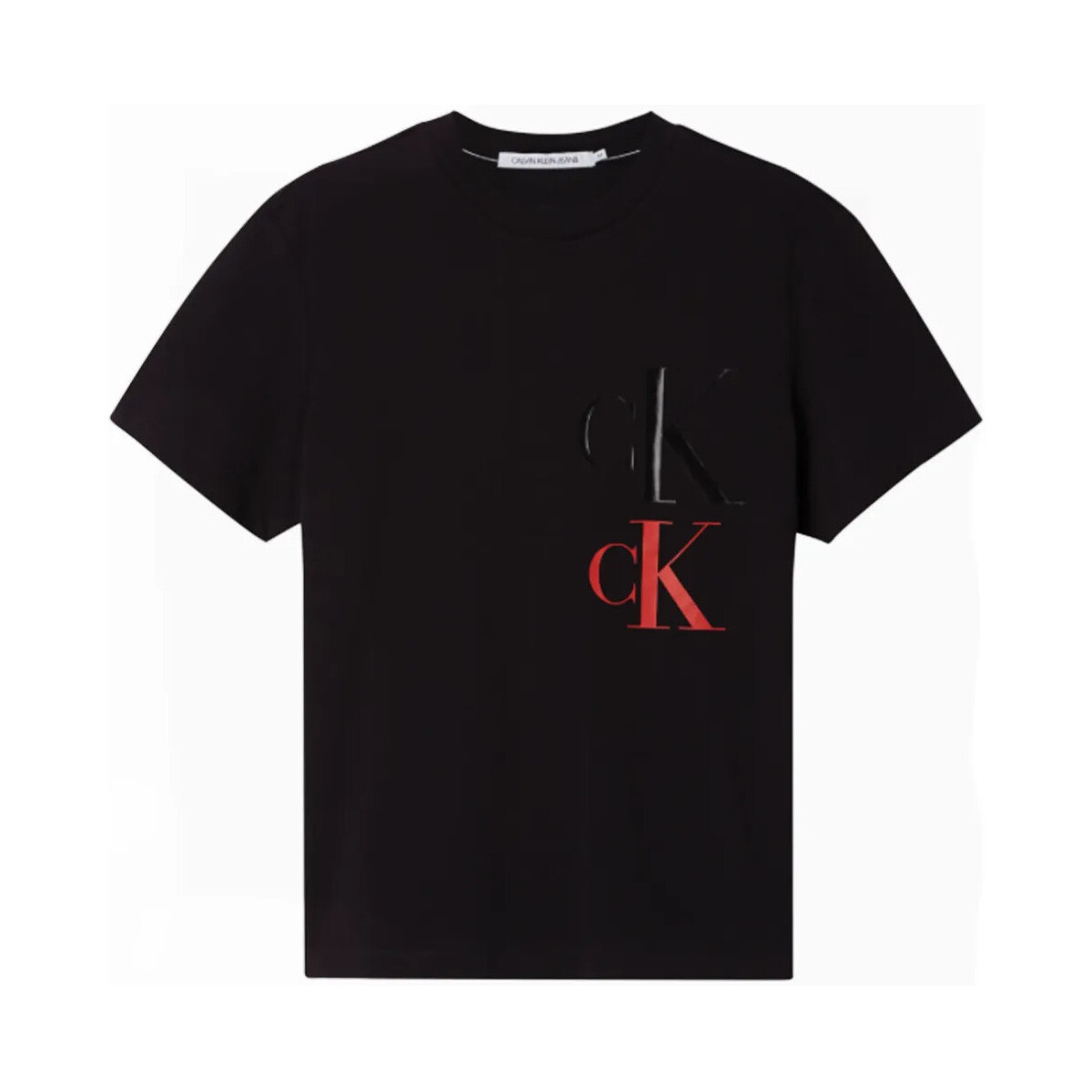 Vêtements Homme T-shirts manches courtes Calvin Klein Jeans Fashion Noir