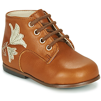 Chaussures Fille Baskets montantes Little Mary MEIGE Marron