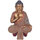 Maison & Déco Statuettes et figurines Signes Grimalt Bouddha Levitando Marron