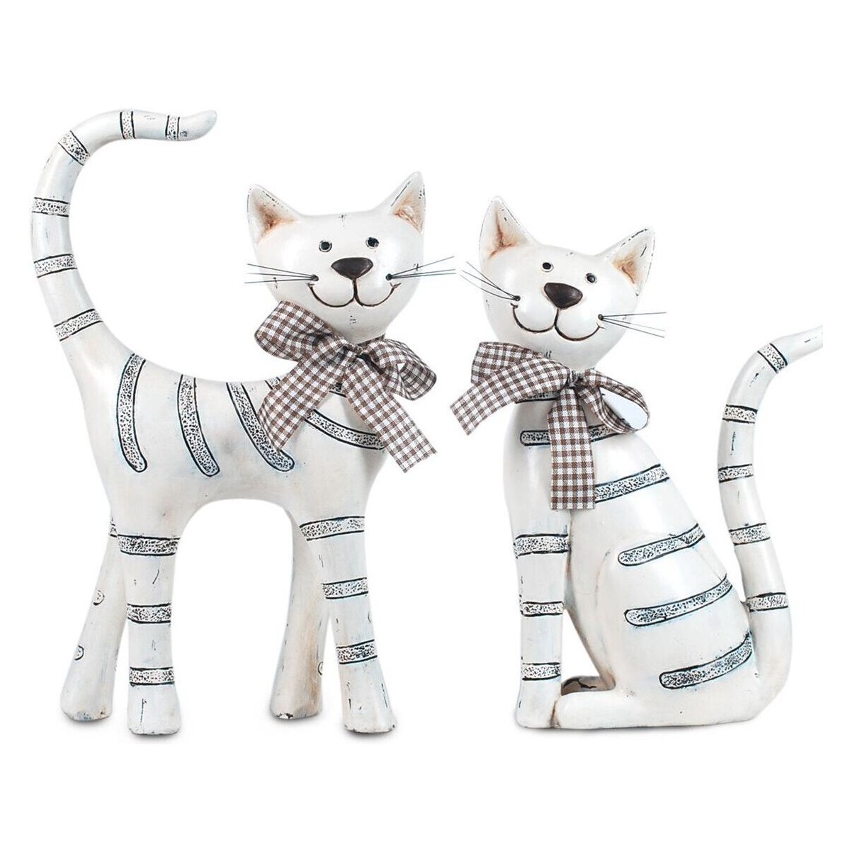 Maison & Déco Statuettes et figurines Signes Grimalt Cat Set 2 Unités Multicolore