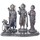 Maison & Déco Statuettes et figurines Signes Grimalt Famille Hindoue Gris