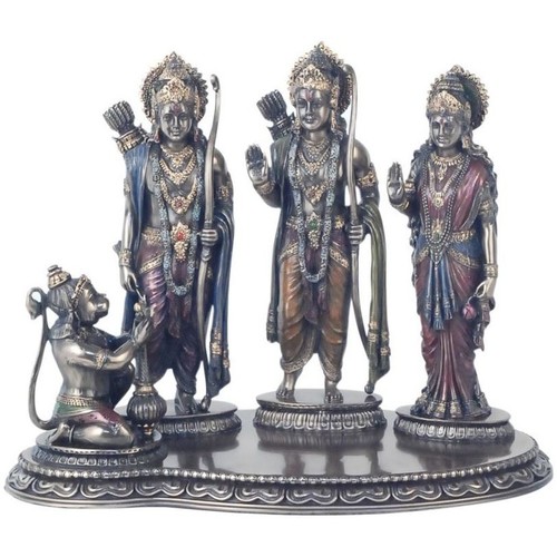 Nat et Nin Statuettes et figurines Signes Grimalt Famille Hindoue Gris