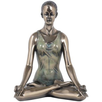 Maison & Déco Statuettes et figurines Signes Grimalt Yoga-Lotus Pose Marron