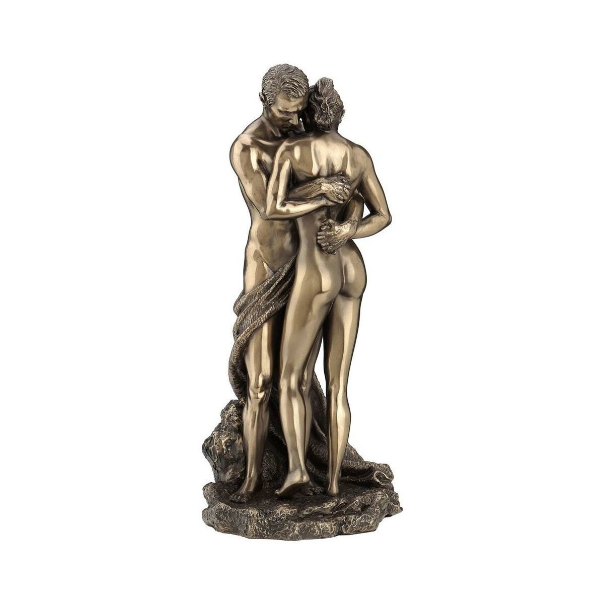 Maison & Déco Statuettes et figurines Signes Grimalt Amants Finis En Bronze Marron