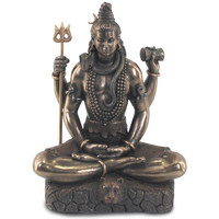 Maison & Déco Statuettes et figurines Signes Grimalt Shiva. Dorado