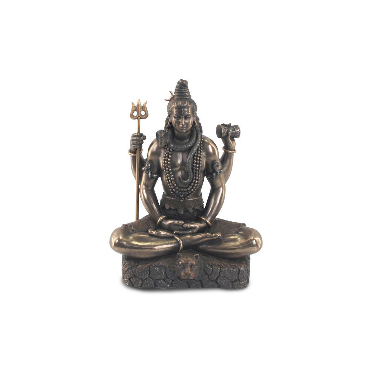 Maison & Déco Statuettes et figurines Signes Grimalt Shiva Doré