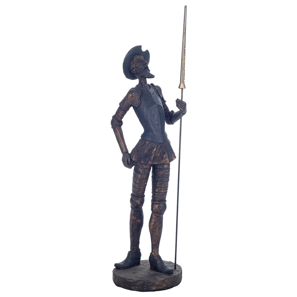 Maison & Déco Statuettes et figurines Signes Grimalt Don Quichotte Debout Doré