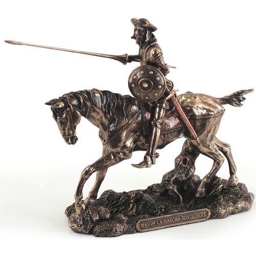 Derbies & Richelieu Statuettes et figurines Signes Grimalt Quixotte Doré