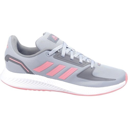 Chaussures Enfant Running / trail adidas Originals Runfalcon 20 K Gris, Rose