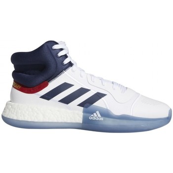 Chaussures Homme Basketball adidas Originals Marquee Boost - Hype Pack Blanc