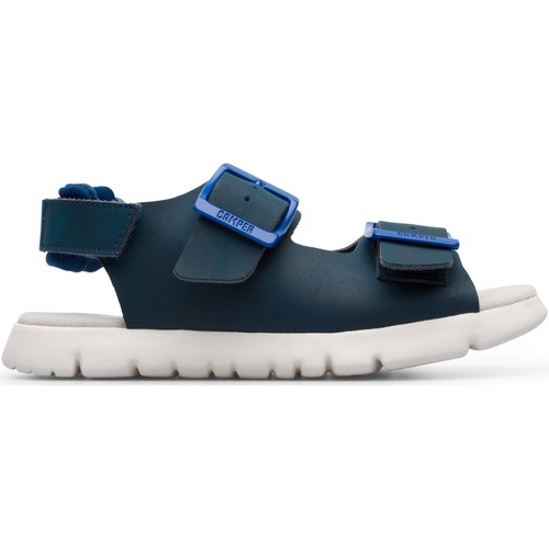 Sandales et Nu-pieds Camper Sandales cuir ORUGA bleu - Chaussures Sandale Enfant 65 