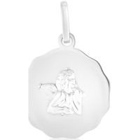 Montres & Bijoux Pendentifs Cleor Médaille  en Or 375/1000 Blanc Blanc