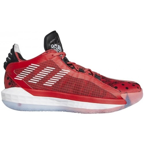 Chaussures Homme Basketball adidas Originals Dame 6 Gca Rouge