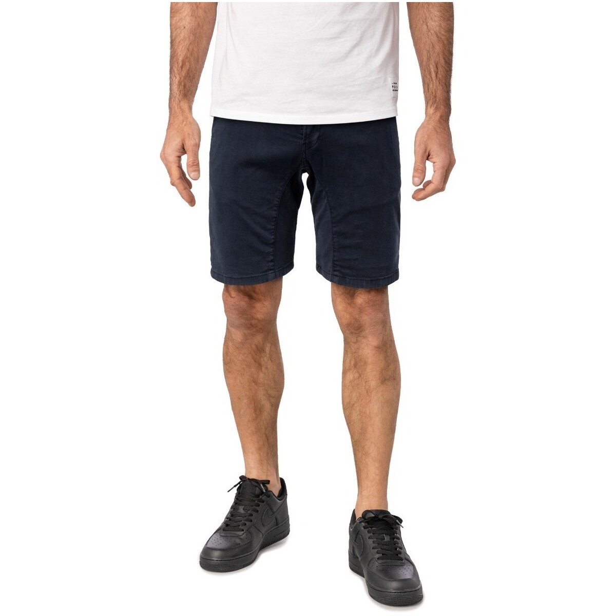 Vêtements Homme Shorts / Bermudas Pullin Short  DENING SHORT CHINO NAVY Bleu