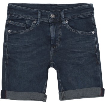 Vêtements Garçon Shorts / Bermudas Teddy Smith Short bebe taille élastique Bleu