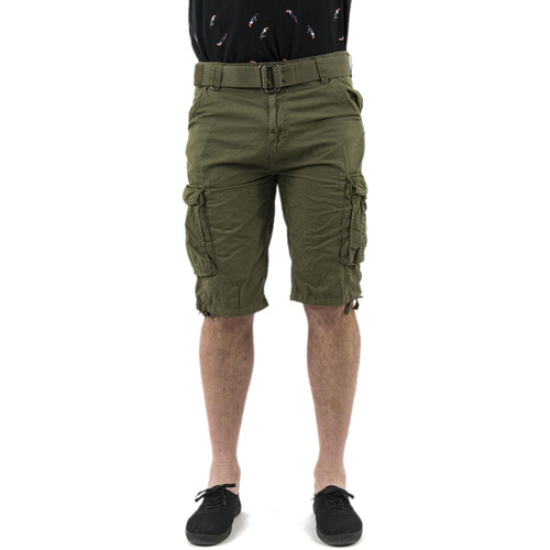 Homme Schott ranger olive vert - Vêtements Shorts / Bermudas Homme 74 