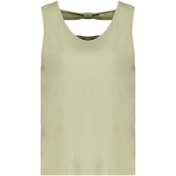 Vêtements Femme Débardeurs / T-shirts sans manche Deeluxe T-Shirt ANA Light Khaki