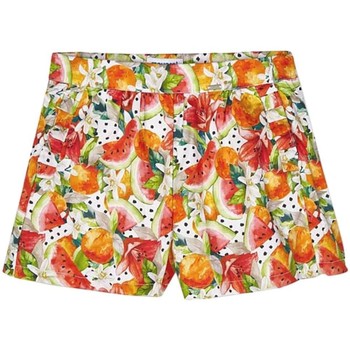 Vêtements Fille Shorts Garden-print / Bermudas Mayoral  Orange