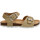Chaussures Fille Sandales et Nu-pieds Billowy 6973C04 Doré