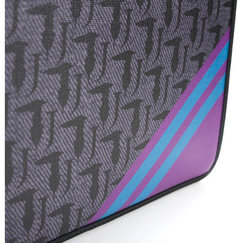 Roberto Cavalli Junior logo-patch canvas backpack