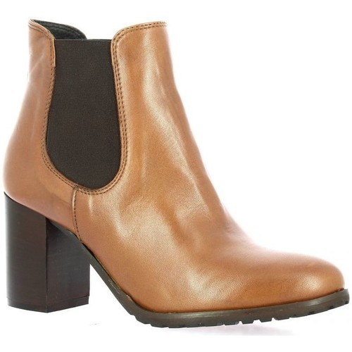 Chaussures Femme Boots special Pao Boots special cuir Marron