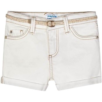 Vêtements Fille Shorts Hilfiger / Bermudas Mayoral  Blanc
