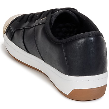 ALDO Love Planet Adweaven Czarno-białe sandały sportowe na płaskiej platformie