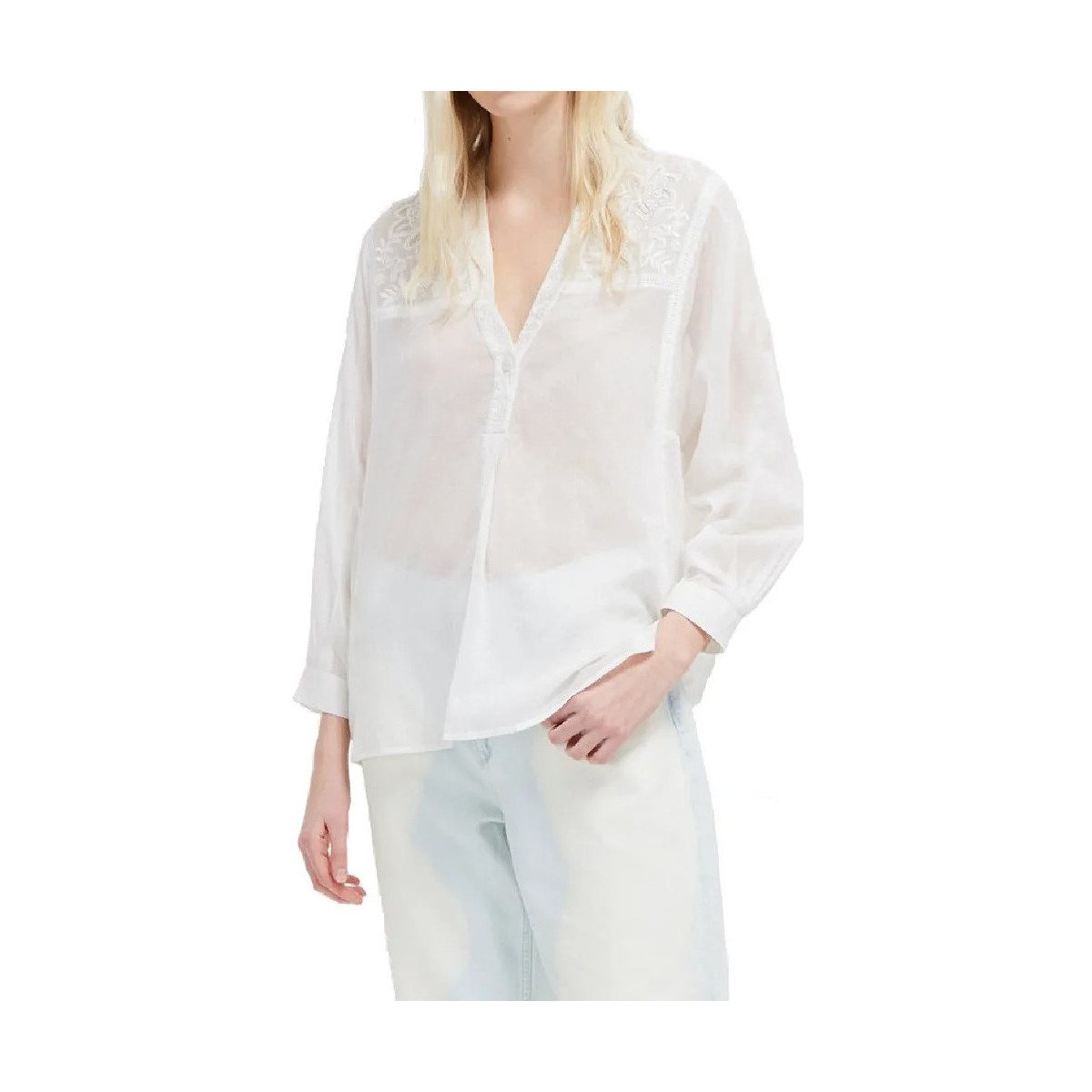 Vêtements Femme Tops / Blouses French Connection 72JAK10 Blanc